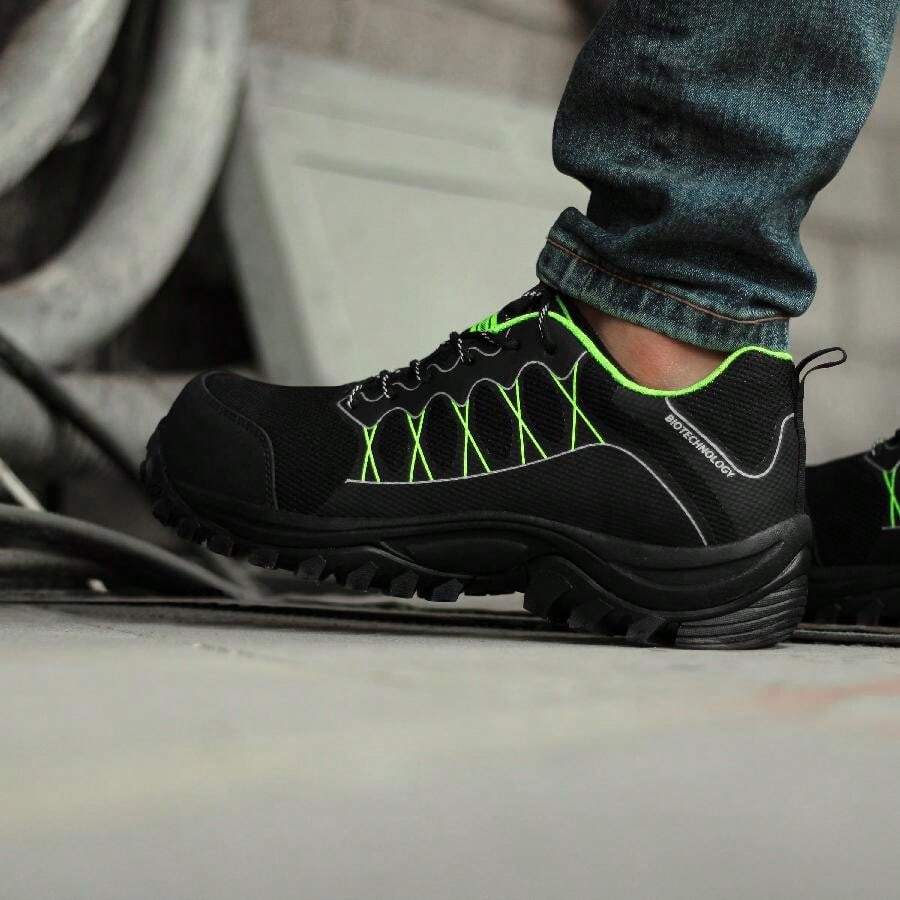 Court Steel | Tenis De Seguridad Industrial Dieléctrico - Verde - Ver 1