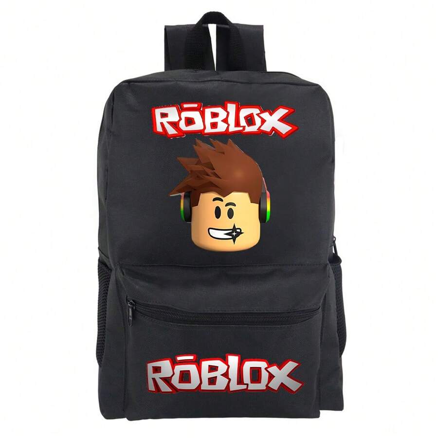Back To School Backpack For Children, Youth, Spacious And Resistant, Roblox DTF Game Print, School And Trips. - 1 - 查看 1