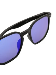 Unisex Men Women Sunglasses Fashion Summer Elegant Retro Classic UV400 Protection Acetate Durable Casual - Gương xanh - Xem 7