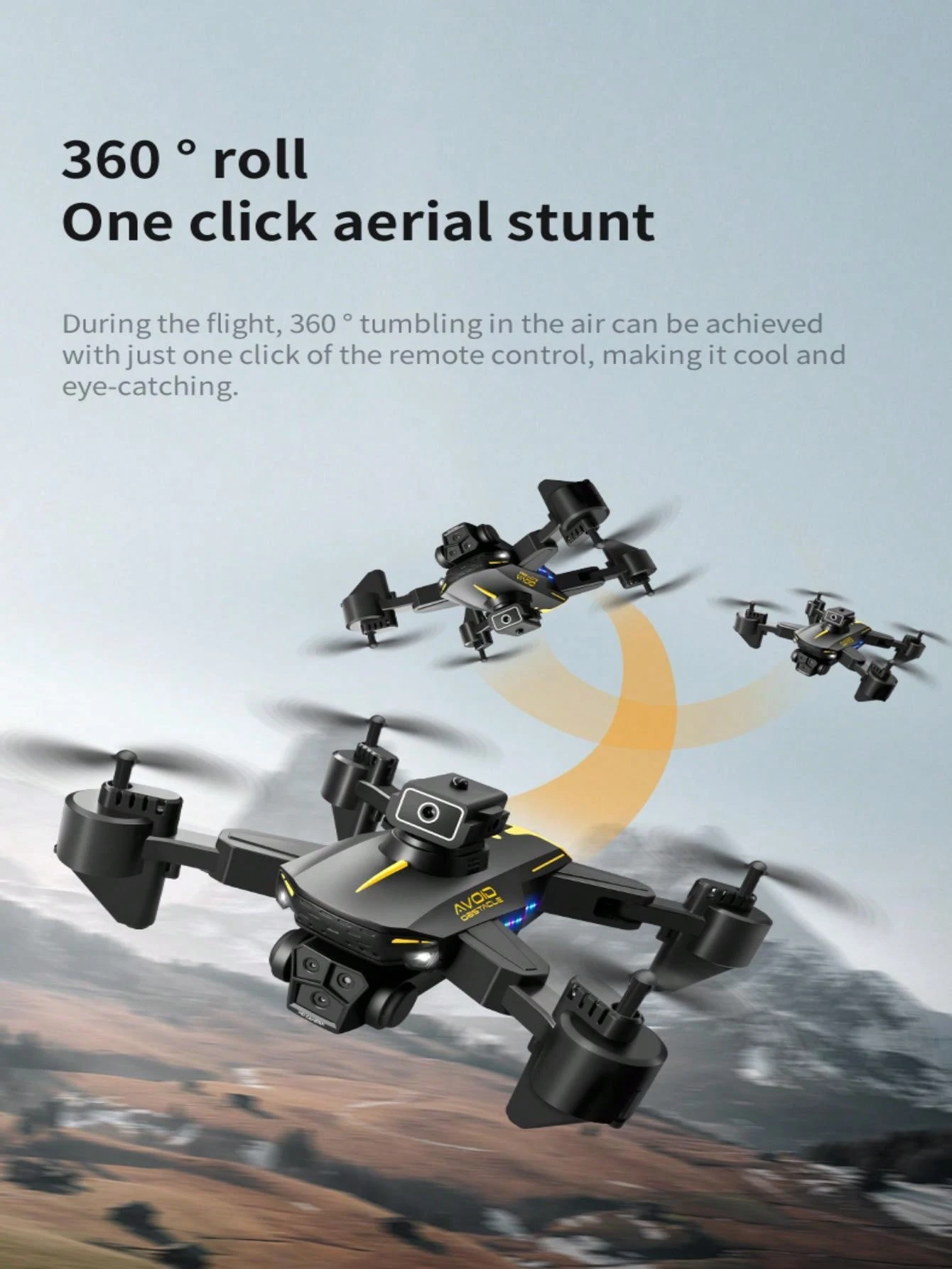 Pack De 3 Drones De Entrenamiento Con Evitación De Obstáculos | Juguetes Para Niños | A Partir De 3 Años