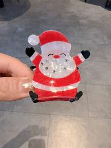 1 kẹp tóc ông già Noel thiết kế tối giản thời trang nữ, kẹp tóc hình móng vuốt, phụ kiện tóc - Nhiều màu - Xem 7