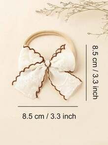 5 chiếc băng đô cài tóc ren mềm thêu hoa dễ thương, phụ kiện tóc co giãn liền mạch cho bé gái, thích hợp cho chụp ảnh, lễ hội, lễ kỷ niệm - Nhiều màu - Xem 6