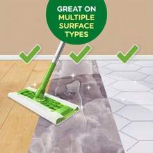 2pcs[30 Pieces Per Pack] Ultra-Fine Fiber Cleaning Mop Refill Towels, Disposable Mop Towels, Suitable For Both And Wet Use, Convenient And Easy To Use