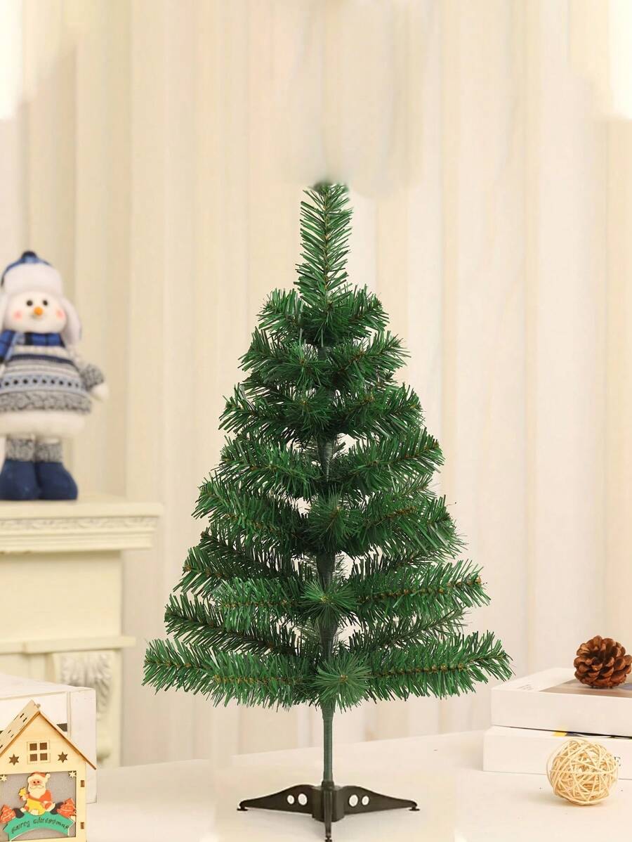1 Cái/gói 45cm/17.72" Cây thông Noel nhân tạo, Cành cây thông Noel giả bằng nhựa PVC, Cây thông Noel xanh mô phỏng để trang trí Giáng sinh DIY, Phòng khách, Vườn, Trang trí tiệc, Trang trí văn phòng, Trang trí nhà cửa, Trang trí tiệc năm mới, Trang trí tiệc mùa đông - màu xanh lá - Xem 1