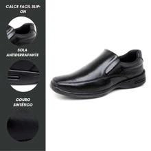 Men's Dress Shoes Modern Elegant Sport Style Thin Light And Comfortable - màu đen - Xem 2