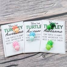 30 张迷你海龟拥抱卡，带有鼓舞人心的“你真棒海龟”信息 - 非常适合圣诞节、情人节、毕业典礼、送给朋友和家人的礼物 - 彩色 - 查看 5