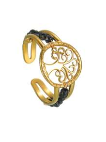 1PC Nhiều Kiểu Vòng Tay Nhiều Màu Sắc Bằng Thép Không Gỉ Mạ Vàng Mở Cho Nữ Bé Gái Trang Sức Thời Trang Cây Sự Sống Quà Tặng Phụ Kiện Hàng Ngày - màu sắc - Xem 15