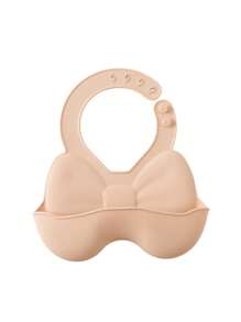 1pc 3D Three-Dimensional Silicone Bib, Butterfly Bib, Waterproof Soft Oil Proof Easy To Clean Silicone Bib, Adjustable, Odorless - Multicolor - View 7