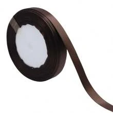 Rolo de fita de cetim premium - 12 mm de largura, 25 jardas - Cores sortidas para artesanato, embrulhos de presentes, decoração de festas e caixas de doces de Natal