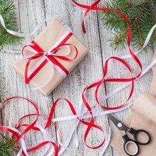 Rolo de fita de cetim premium - 12 mm de largura, 25 jardas - Cores sortidas para artesanato, embrulhos de presentes, decoração de festas e caixas de doces de Natal