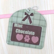 Bộ 5 hộp đựng thẻ Chocolate Series, Album ảnh, Túi đựng thẻ, Thẻ hành lý, Thẻ có thể dùng làm mặt dây chuyền chìa khóa, Thích hợp làm mặt dây chuyền điện thoại di động, Mặt dây chuyền chìa khóa ô tô, Ảnh ID, Mặt dây chuyền túi đựng ảnh hình ngôi sao, Mặt dây chuyền gương chiếu hậu ô tô, Quà tặng cho học sinh. Quà tặng ngày lễ, Quà tặng sinh nhật, Mặt dây chuyền Itabbag - Một kích thước phù hợp với tất cả - Xem 14