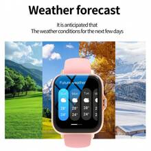 Smart Watch With Multiple Sports Modes, Message Reminders, Health Monitoring, Compatible With Android And Ios