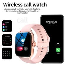 Smart Watch With Multiple Sports Modes, Message Reminders, Health Monitoring, Compatible With Android And Ios