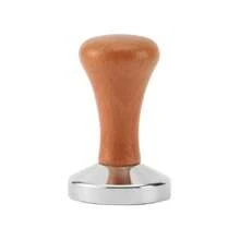 Espresso Coffee Tamper, Solid Wood Handle Stainless Steel Flat Bottom Tamper - Multicolor - View 11