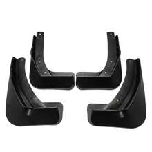 4Pcs Car Mud Flaps Splash Guards Mudguards Mudflaps, Front And Rear Side Vehicles Mud Guards Body Protector, Compatible For 17 Magotan B8 2015-2019 - Black - View 5