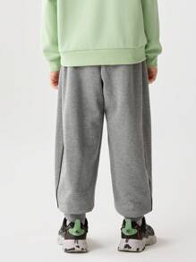Balabala Pantalones con forro térmico para niños preadolescentes, pantalones casuales y elegantes para el invierno 2024