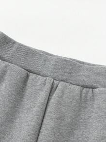 Balabala Pantalones con forro térmico para niños preadolescentes, pantalones casuales y elegantes para el invierno 2024
