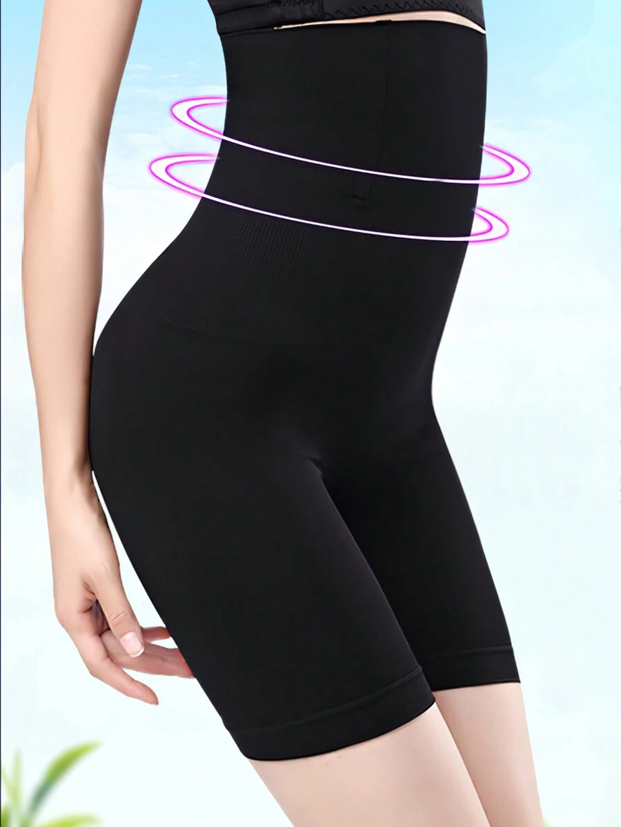 Women's Shapewear High Waist Tummy Control Shapewear Seamless Butt Lifter Slimming Underwear Anti-Rollover
