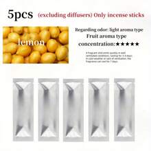 5/15 chiếc thay thế lõi bổ sung của dải hương liệu ô tô, giải phóng hương thơm lâu dài cho cửa thoát khí điều hòa không khí nội thất ô tô - Que hương thơm rắn dễ lắp đặt cho trải nghiệm lái xe dễ chịu và hương liệu - Nước hoa khác nhau - Xem 14