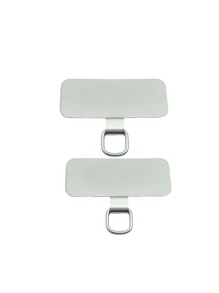 3 Packs Universal Ultra-Thin Metal Safety Lanyard Patch Phone Strap Accessories, Anti-Lost Safety Belt Connector, Scratch-Resistant Design Stainless Steel Parts, Suitable For Running, Mountaineering, Sports