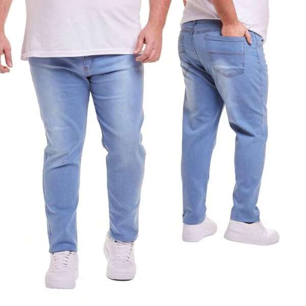 MYSELJEANS - CALÇA MASCULINA PLUS SIZE COM ELASTANO - LANÇAMENTO.