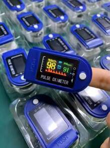 MONITOR DE PRESION DIGITAL PARA BRAZO + OXIMETRO - Blanco y Negro - Ver 7