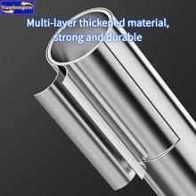 1pc Natural Color Curved Shower Curtain Rod, Suitable For Corner Installation, Space-Saving Curved Design, Bathroom Curtain Rod, With Holes & No Drill Installation, Curtain Rod, Shower Curtain Rod, Suitable For Light Weight Curtain Home Bathroom Decor Fall Decor Bathroom Accessories Back To School