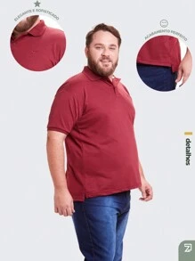 Men Polo Shirts - màu đen - Xem 6