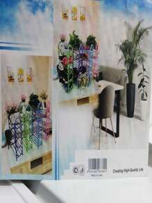 4-Tier Shoe Rack Shoe Organizer For 8 Pairs Of Sneakers, Detachable - 紫色 - 查看 2