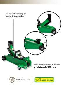 2 Ton Portable Hydraulic Jack For Car With Mechanic Tool Case - Green - View 4