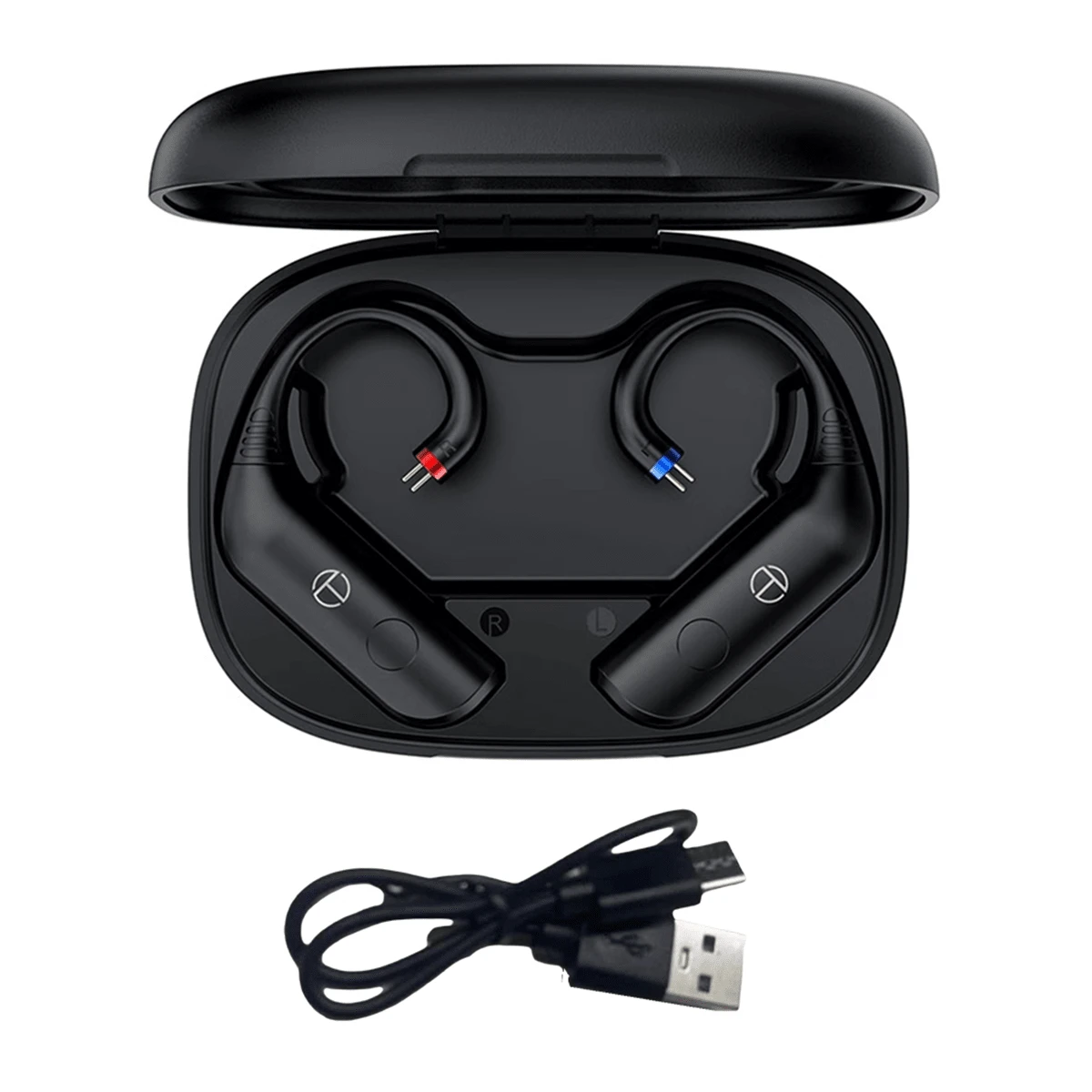 Cuffie Sportive Bluetooth 5.3 A Clip Aperta – 5g, Driver 16,3 Mm, IPX7, 10 Ore Di Batteria + 40 Con Custodia, Ricarica Rapida USB-C, Per Running E Commuting