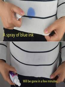 1 件创意趣味消失墨水带喷雾器恶作剧玩具 - 彩色 - 查看 5