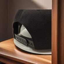 1 件装复古街头派对棒球帽，带亮片，防紫外线，防风，四季通用，超大宽边钓鱼户外卡车司机帽，复古时尚 - 黑色 - 查看 5