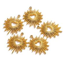 1 件不锈钢吊坠饰品吊坠不对称吊坠 DIY 耳环项链适用于珠宝制作用品 - 吊墜 - 查看 4