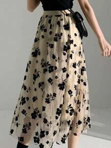 MIA MIA FASHION SKIRT - Beis - Ver 3