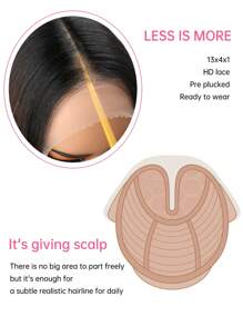 渐变红棕色合成蕾丝前假发，13x4 T 部分合成蕾丝假发，预拔长直发假发，适合女士 30 英寸初学者假发，透明蕾丝假发，带自然发际线 - 漸層紅色 - 查看 7