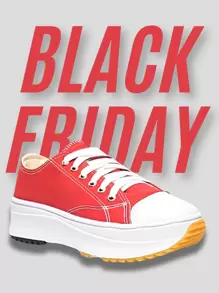 Women's 2.0 All Star Rum  Tractor Sneakers Immediate Shipping Promotion - 黑色的 - 查看 3