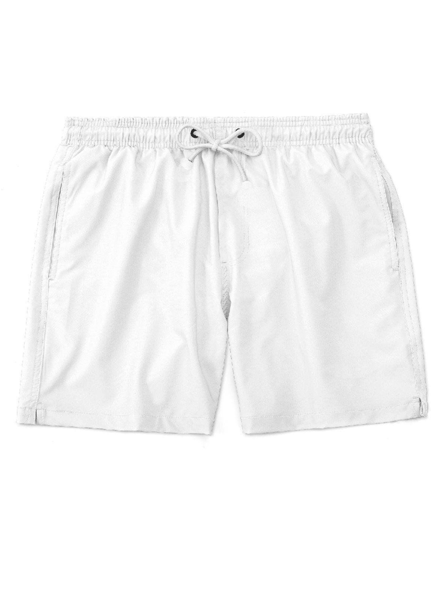 Men's Bermuda Short Tectel Mauricinho White Light And Comfortable - trắng - Xem 1