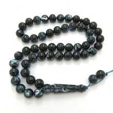 1 件 51 颗珠子树脂穆斯林祈祷珠，Tasbih - 彩色 - 查看 3