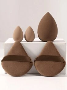 Bộ 6 miếng mút trang điểm, Bộ bông mút trang điểm hình tam giác mềm mại, bông mút khoáng dùng trang điểm mặt, Thích hợp cho kem và kem che khuyết điểm dạng bột, Dụng cụ trang điểm dạng phấn rời, Trang điểm, Giá rẻ, Trang trí phòng, Bàn trang điểm, Du lịch, Phòng ngủ, Phụ kiện trang điểm, Bông mút, Cọ trang điểm, Bông phấn, Miếng mút trang điểm - Nhiều màu - Xem 13