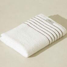 Kit 3 Toalha de Banho Grande Grossa Orfeu 72x130 cm 100% Algodão - Branco - Visão 2
