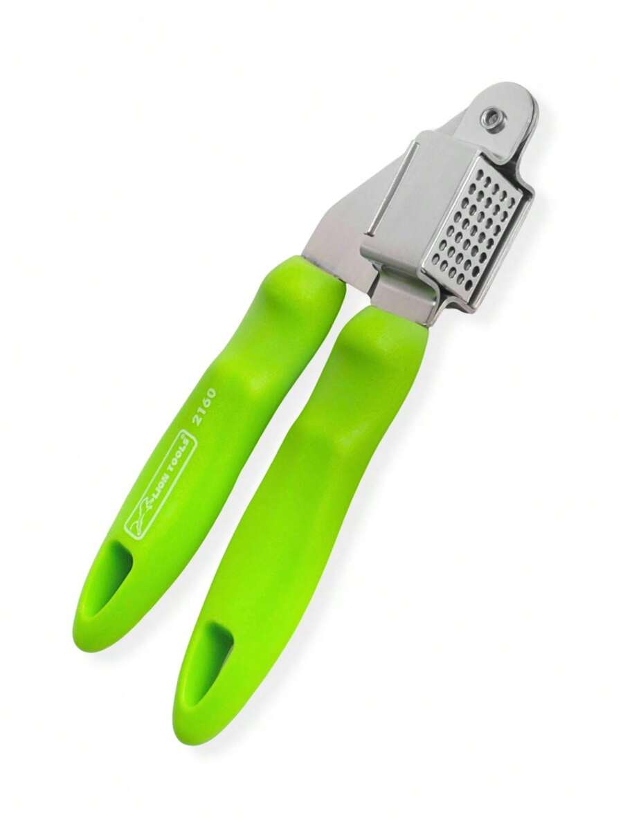 Prensa Triturador De Ajo De Acero Inoxidable Exprimidor Lion Utensilios De Cocina - Verde - Ver 1