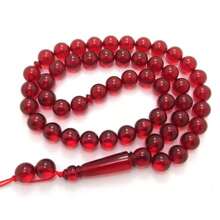 1 件 51 颗珠子树脂穆斯林祈祷珠，Tasbih - 彩色 - 查看 1