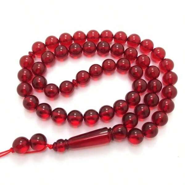 1 件 51 颗珠子树脂穆斯林祈祷珠，Tasbih