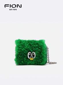 FION X Super Fr E-Ak Crossbody Shoulder Bag Anime Cute Cartoon Bag For Girls,Green FCAWVHU001