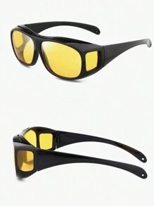 Stylish Night Vision Driving Glasses - Fashionable, Day And Night Driving Shades For Women And Men - Wind Protection, Clear Vision, Comfortable Wear Beach Accessories For Women Glasses Shades For Summer Beach Vacation,Outdoor,Travel