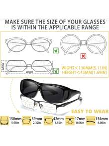 Stylish Night Vision Driving Glasses - Fashionable, Day And Night Driving Shades For Women And Men - Wind Protection, Clear Vision, Comfortable Wear Beach Accessories For Women Glasses Shades For Summer Beach Vacation,Outdoor,Travel