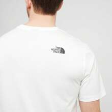 The North Face Mens SS Simple Dome T Shirt - White - View 4