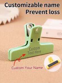 Customizable Candy-Colored Practical Memo Clips, Planner Clips, Plastic Bookmarks, Cartoon Mixed-Color Loose-Leaf Clips, Reading Accessories For Convenient Reading, Teaching And Securing Manuscripts. Customizable Text, Suitable For Teachers, Clerical Workers, Students, As Well As Gifts For Female, Male, Children, Bibliophiles And Avid Readers. Back-To-School Season, School Supplies, Back-To-School Season Special Offer,Back To School