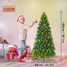 VA-Cerulean Christmas Trees - Green - View 8